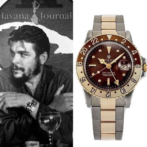 che guevara rolex gmt.